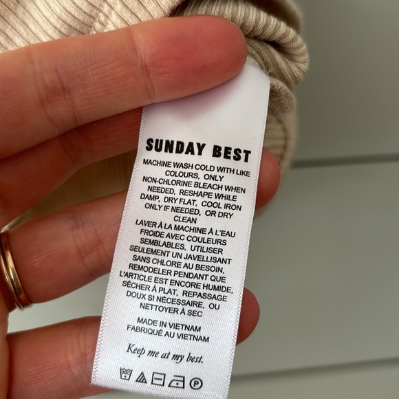 Sunday best ribbed racer back tank - Picture 3 of 4